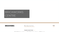 Desktop Screenshot of brickworkscentre.com.au